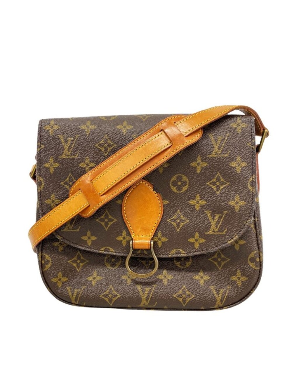 Louis Vuitton Shoulder Bag Monogram Saint-cloud GM Brown
